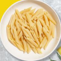 Custom Gluten-Free Penne Pasta · Fresh Gluten-Free penne pasta with your choice of protein, toppings and homemade sauce.