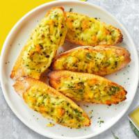 Garlic Cheese Bread · Add garlic cheese bread to go with your pasta. The perfect pairing.