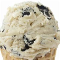 Cookies and Cream Ice Cream · Fresh scoops of cookies and cream ice cream.