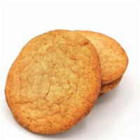 Snickerdoodle  · Sugar cookie rolled in cinnamon sugar and baked, vegetarian