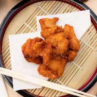 5pc Chicken Kara-Age 日式唐揚炸雞 · Five pieces. Japanese fried chicken.