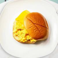 Eggy Melt · Two Eggs W/ Melted Cheese on Toast