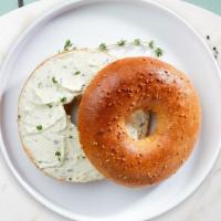 Beggin' for Bagel & Cream Cheese · Get a wholesome toasted bagel with our special cream cheese!