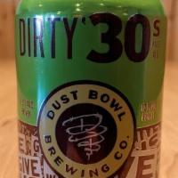 Dirty 30's Pale Ale · Light body and mild malt presence allow Simcoe and Mosaic hops to shine through with huge ci...