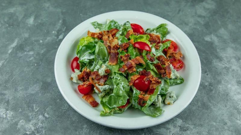 Butter Lettuce Salad · Gluten-free. Smoked bacon, point reyes blue cheese crumbles, grape tomatoes, and buttermilk ranch.