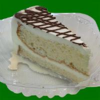 Tres Leches Cake · Three leches slice
