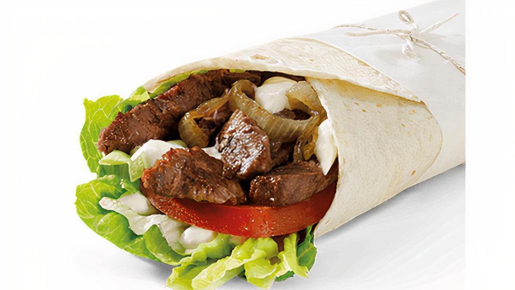 philly beef steak wrap · 