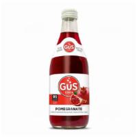 GUS- Pomegranate · A bold-flavored, less sweet pomegranate soda with real pomegranate juice. Pasteurized, No Pr...
