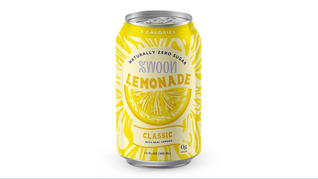 SWOON Classic Lemonade · 5 calories and zero sugar per cane. Delicious, refreshing, and has the perfect amount of sweetness.
