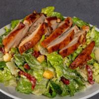 Caesar Salad · Chopped romaine, shaved parmesan, homemade crouton, sun-dried tomatoes and Caesar dressing.
...