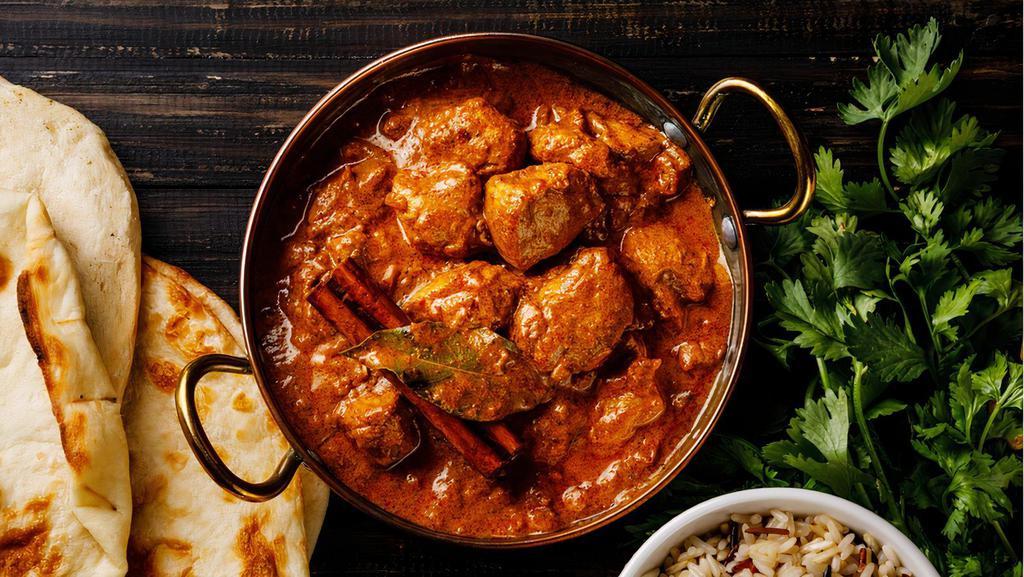 Chicken Tikka Masala · A favorite with all Indian food enthusiasts, made with Oven baked boneless chicken combined with spices in a tomato cream gravy.