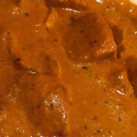 Chicken Tikka Masala · Chicken cubes grilled in a clay oven, in special sauce.