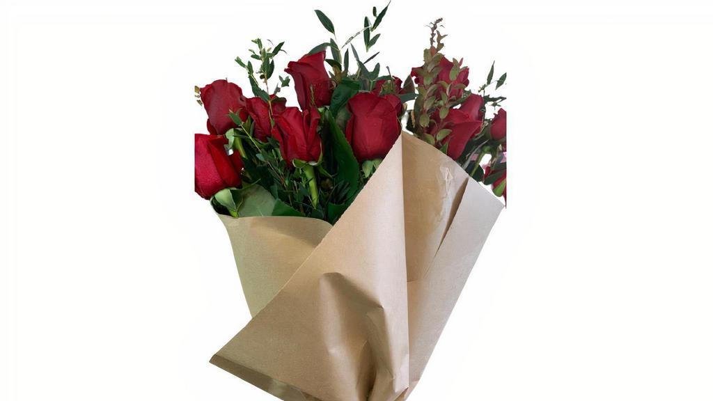 Roses Wrapped - 1 Dozen · One-Dozen Red Roses Wrapped. Roses are classic and oh-so-romantic. This dramatic, special delivery is the ultimate in romance!