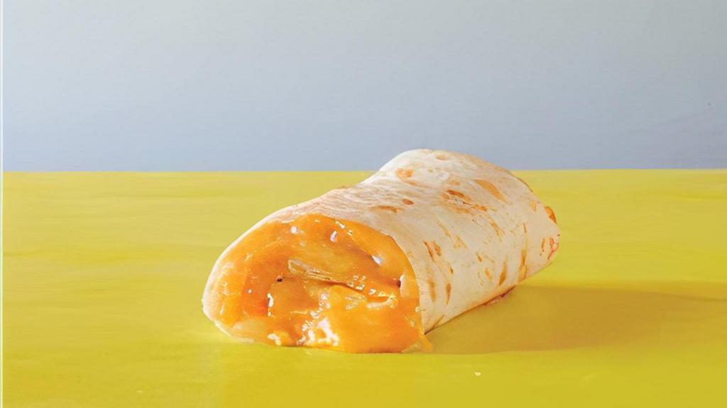 Quesa-Rito · Tortilla rolled with melted cheese.