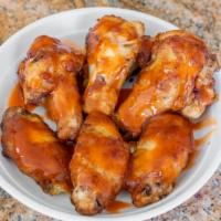 Spicy Wings (6) · Served with ranch sauce.