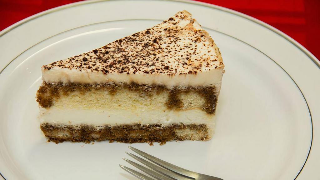 Tiramisu Sponge · Coffee soaked cake with chocolate and mascarpone cheese. a coffee-flavored italian dessert. it is made of ladyfingers (savoiardi) dipped in coffee layered with a whipped mixture of eggs sugar and mascarpone cheese flavored with cocoa.