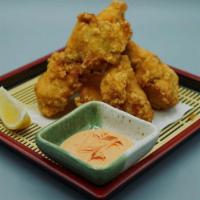 Chicken Kara-Age Appetizer · Spicy Japanese-style fried chicken w/ special sauce.