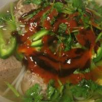 21. Beef Balls With Rice Noodle Soup · 