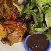 Pollo Asado · Grill!!!
 boneless chicken thighs marinated Mexican style then and then grilled.  Served wit...