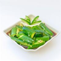 B4. Cucumber Salad / 涼拌小黃瓜 · Vegetarian.