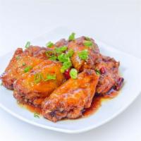 G7. Dry-Fried Chicken / 干烹雞 · Spicy. Wings or boneless / 雞翅 / 雞胸.