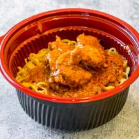 Curry Chicken Ramen · 3oz curry chicken with sauce