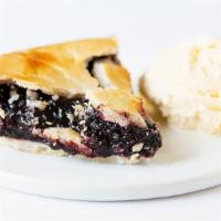 Assorted Fruit Pies · Apple,  boysenberry and cherry.