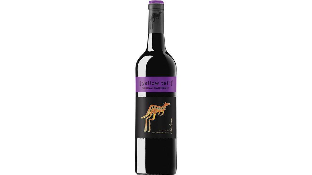 Yellow Tail Shiraz Cabernet (750 ml) · This [yellow tail] Shiraz Cabernet is everything a great wine should be – vibrant, velvety, rich and easy to drink. Rich and vibrant, with notes of plums, berries and a touch of vanilla.