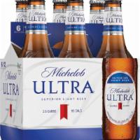 Michelob Ultra Bottle (12 oz x 6 ct) · Michelob ULTRA is superior light beer brewed for those who go the extra mile to live an acti...