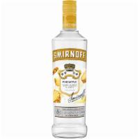 Smirnoff Pineapple (750 ml) · Smirnoff Pineapple is infused with a natural pineapple flavor for a tropical taste of the is...