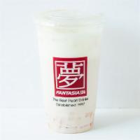 Taro Fresh Milk · Real Taro, Straus Organic Milk. Non-caffeinated.