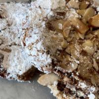 Ricciarelli (GF) · Homemade Italian cookies with almond flour, banana, candied orange peel & Nutella