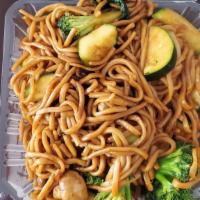 Mixed Vegetables Noodle · Broccoli, mushroom, zucchini, bok choy stir fried with choice of noodle