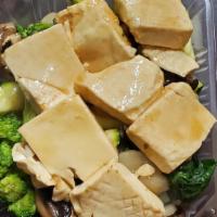  Tofu with Mixed Vegetables · 