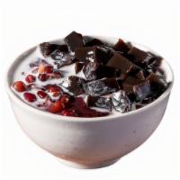 Purple Rice Coco with Grass Jelly 椰汁紫米粥配涼粉 · Option: (Hot / Cold)  Default Option: (Hot)  Please let us know through special instruction.