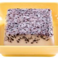 L10. Coconut Purple Glutinous Rice Pudding 椰汁紫米軟糕 · Cold Only