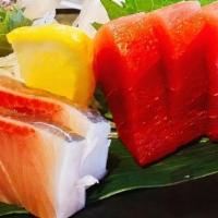 tai sashimi · red snapper