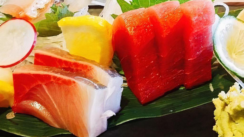 tai sashimi · red snapper