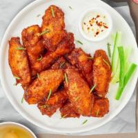 The Wing Vengeance · Delicious mouth-watering hot wings.