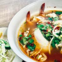 Bun Mam - Vietnamese Fermented Fish Noodle Soup · Intensely fragrant aromas from slow cooked until melted salted fishes to create deeply savor...