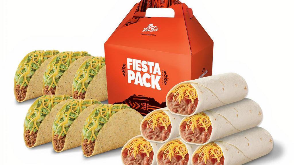 Snack Taco Fiesta Pack · Enjoy a pack fit for a fiesta! You'll choose between 6 red or green Bean & Cheese Burritos plus 6 crunchy or soft Snack Tacos; all for one great price!