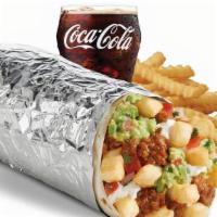 Epic Beyond Cali Burrito Meal · Our Epic Beyond Cali Burrito plus our famous Crinkle-Cut Fries and a refreshing beverage.