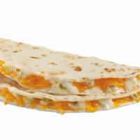 Snack Queso Quesadilla · Freshly grated cheddar cheese and signature creamy Queso Blanco grilled between two flour to...