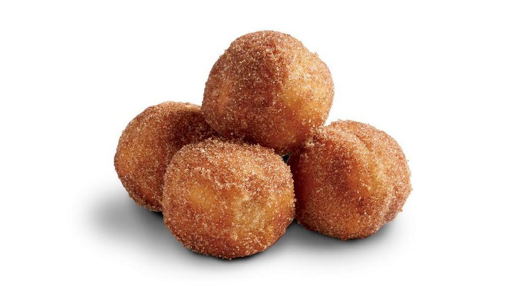 Donut Bites · Crispy Donut Bites sprinkled with cinnamon sugar. Perfect for breakfast or a grab-and-go snack.