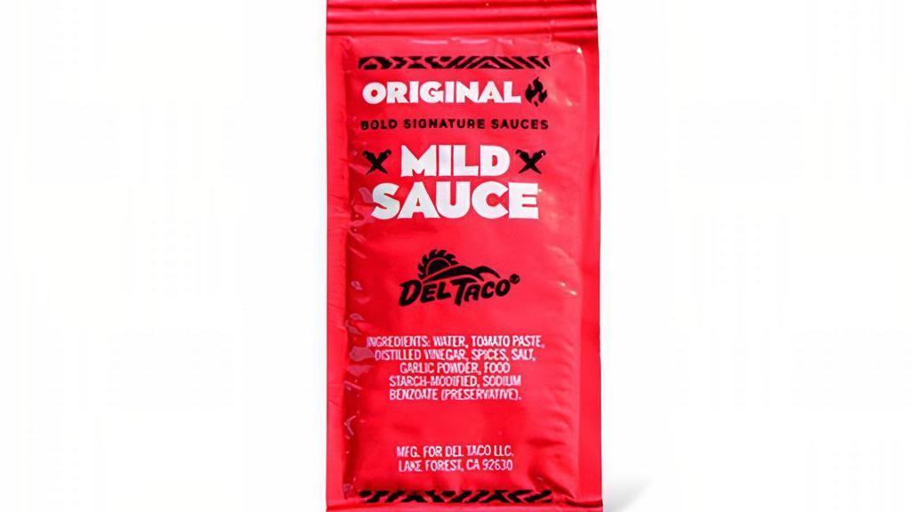 Mild Sauce - Original · Choose your desired number of hot sauce packets for your entire order. Limit up to 3 hot sauce packets per item.. Del Taco's Original Mild Sauce.