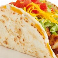 Stuffed Quesadilla Taco · We've taken the best features of tacos + quesadillas and combined them into one. This hearty...