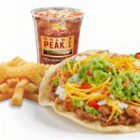 Chicken Guacamole Crunchtada® Meal · Enjoy our Chicken Guacamole Crunchtada® plus Crinkle Cut fries and a refreshing beverage. Av...