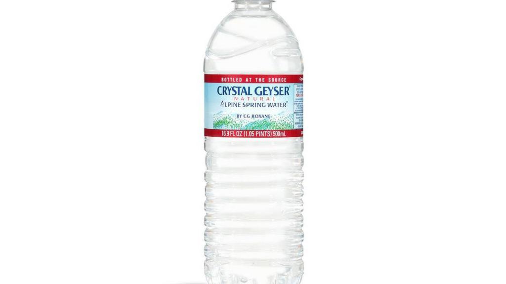 Bottled Water · Enjoy a cold bottle of water. Bottled water brands may vary by location.