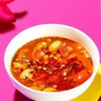 ROYAL TOM YUM SOUP · Yummy Hot & Sour Soup X Choice of Protein X Lemongrass/Mushrooms