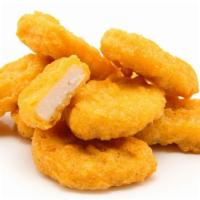 Crispy Chicken Nuggets (10 Pc) · Crispy golden chicken nuggets.